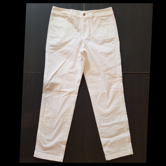Pendleton White High Rise Pants Sz 10 - Picture 3 of 7